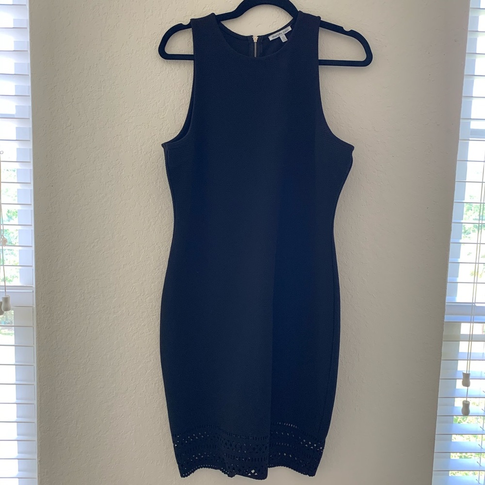 Detailed Bottom Bodycon Dress